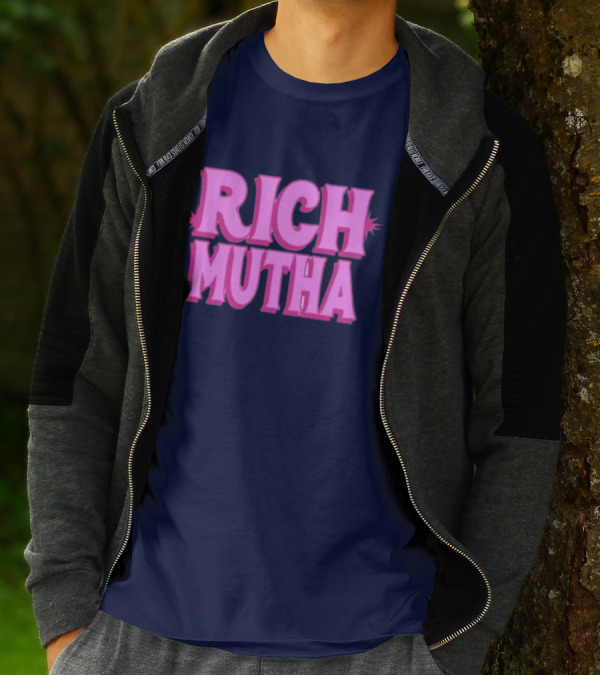 Monaleo Rich Mutha Pink T-Shirt