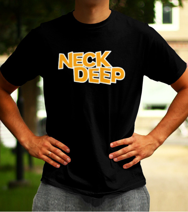 Neck Deep Text T-Shirt