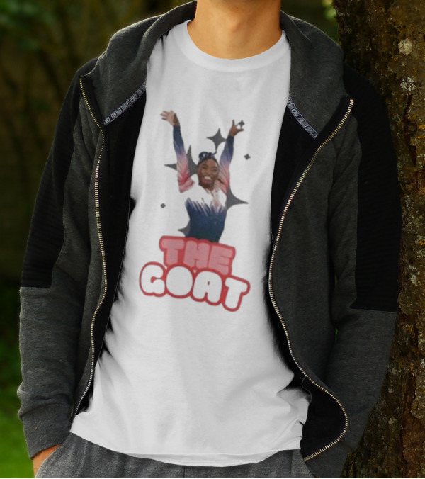 Simone Biles Team USA Gymnastics The GOAT T-Shirt