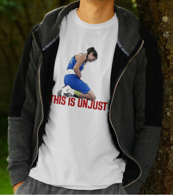 Kellie-Jay Keen Angela Carini This Is Unjust Athlete Kneeling T-Shirt