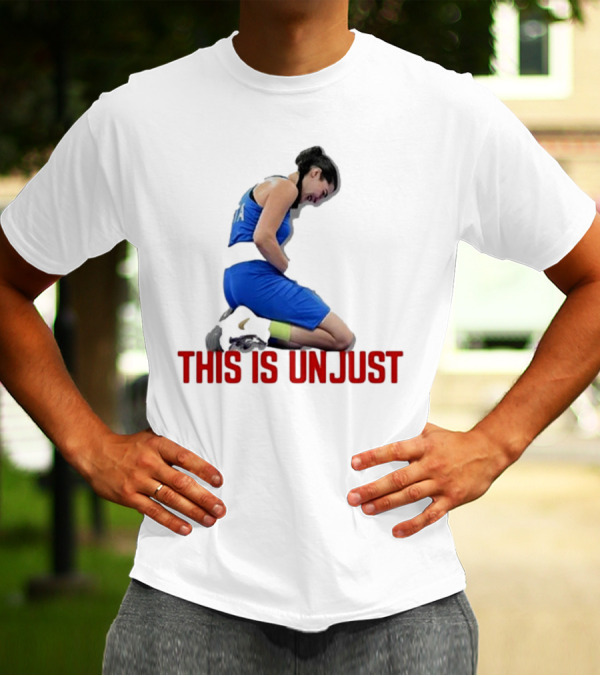 Kellie-Jay Keen Angela Carini This Is Unjust Athlete Kneeling T-Shirt