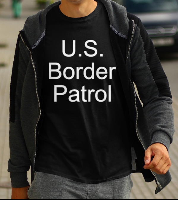 Michael Harriot U.S. Border Patrol Text T-Shirt