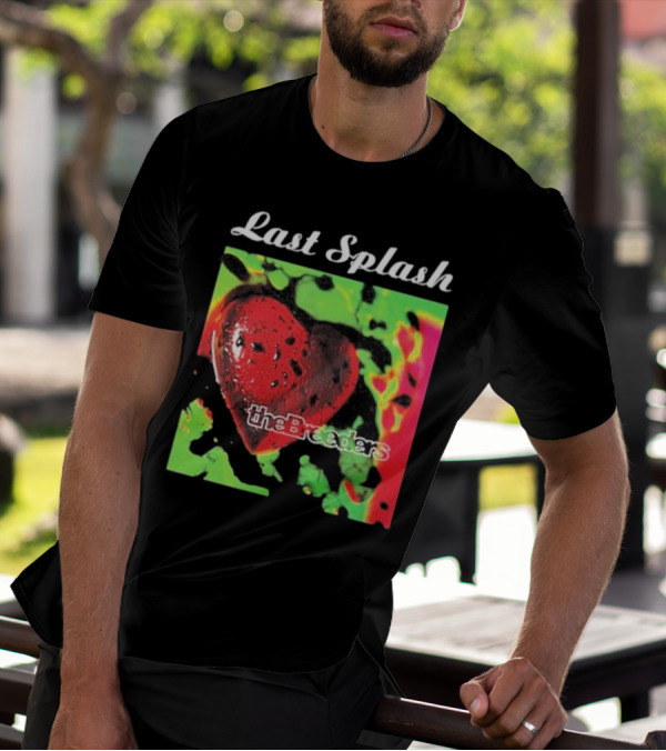 The Breeders Last Splash Album Art With Heart Image T-Shirt
