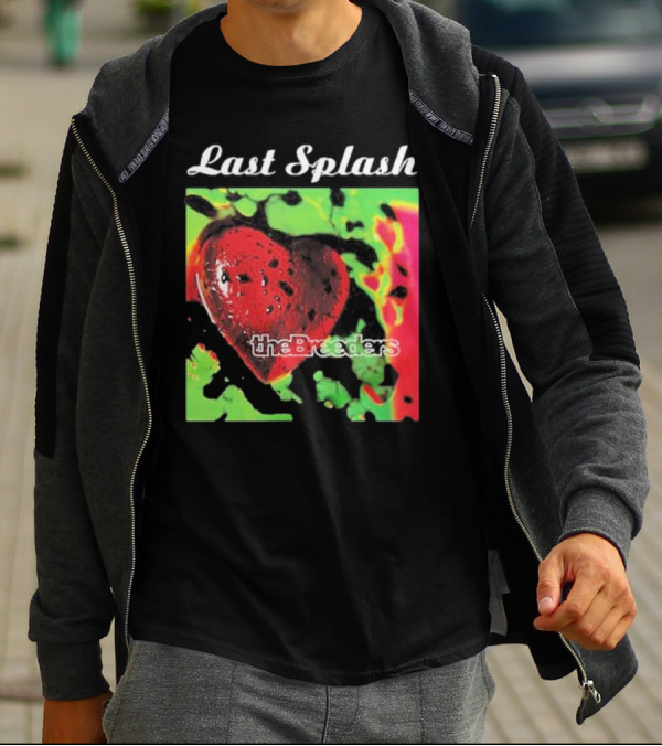 The Breeders Last Splash Album Art With Heart Image T-Shirt