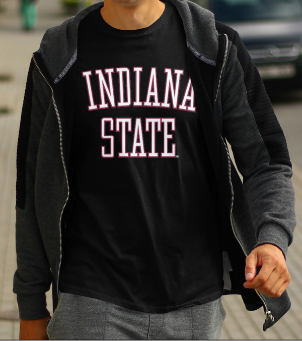 Retro Indiana State Arch T-Shirt