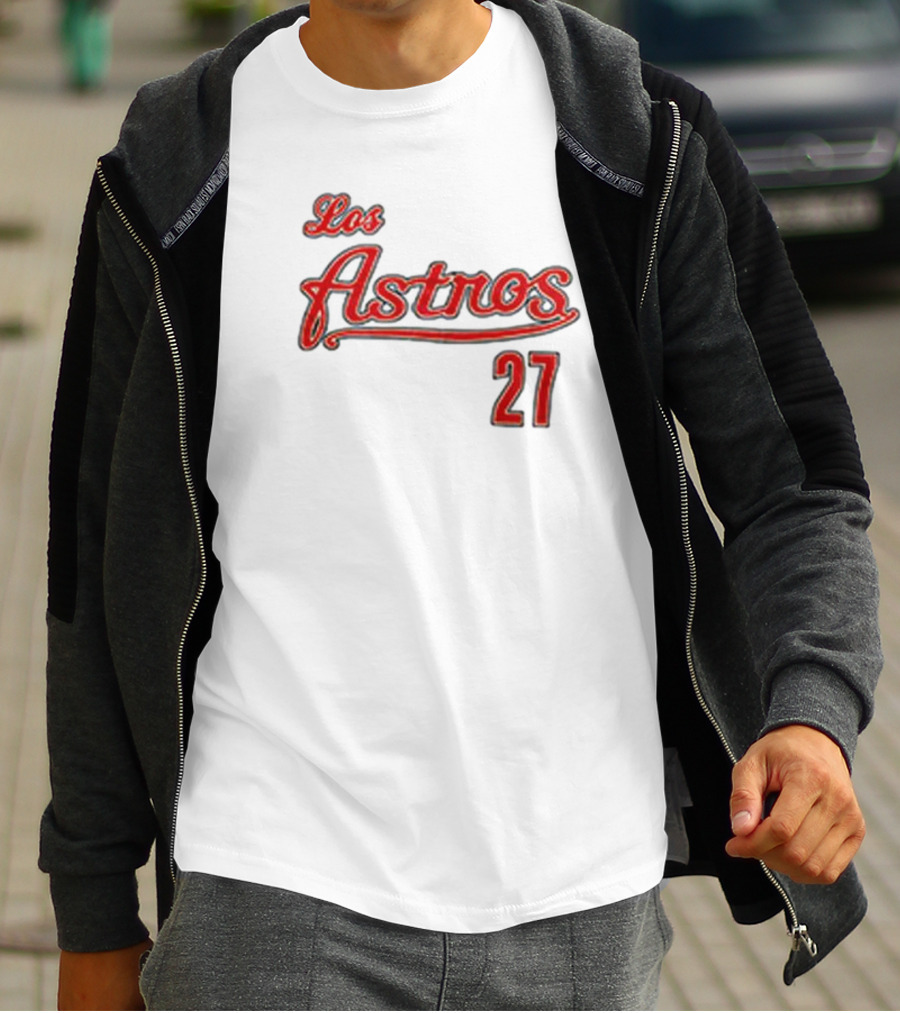 Jose Altuve Los Astros 27 Jersey Giveaway T-Shirt
