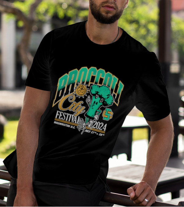 Broccoli City Festival Washington D.C. July 27-28 T-Shirt