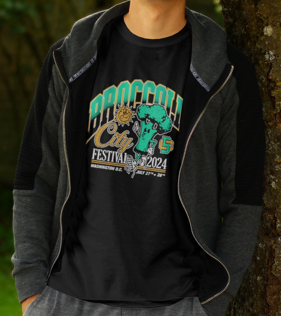 Broccoli City Festival Washington D.C. July 27-28 T-Shirt