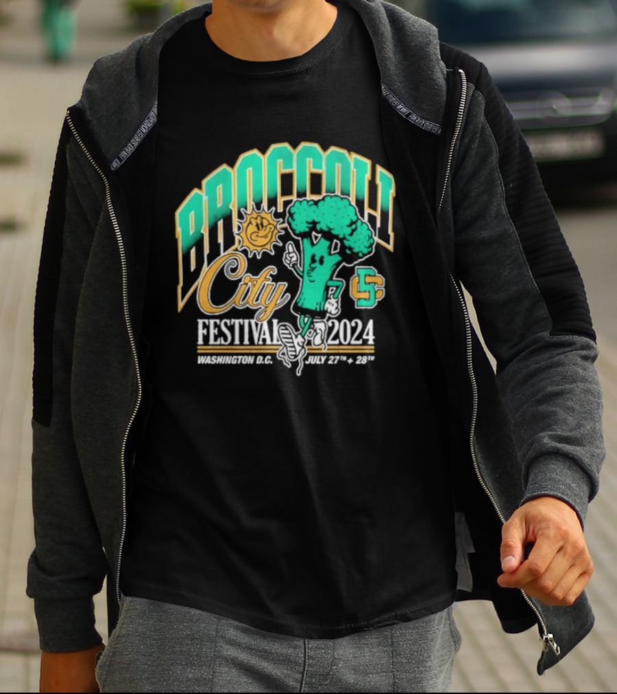 Broccoli City Festival Washington D.C. July 27-28 T-Shirt