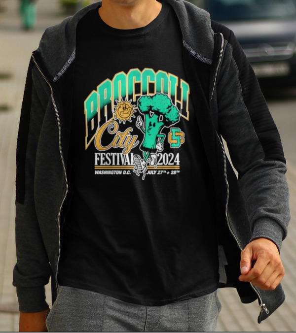 Broccoli City Festival Washington D.C. July 27-28 T-Shirt