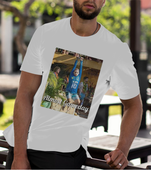 Almost Gameday Zipline Adventure In Sports Jersey T-Shirt