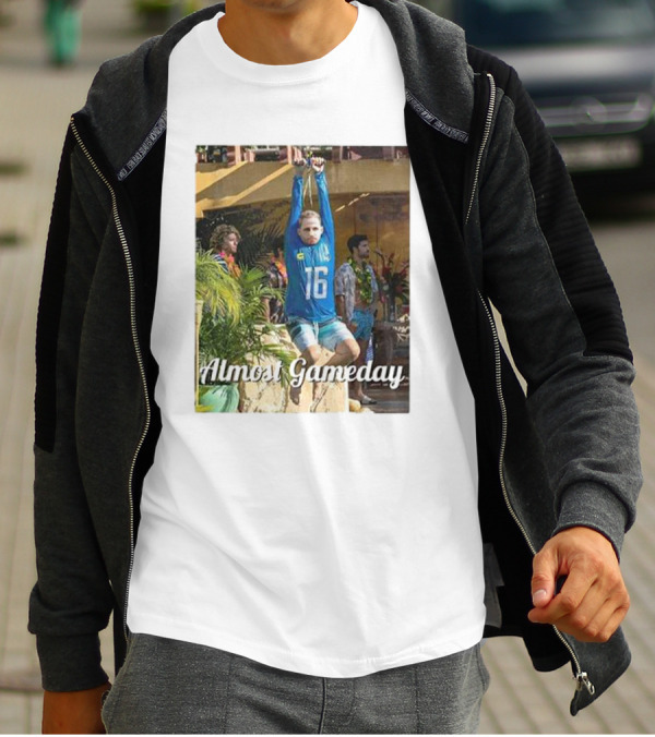 Almost Gameday Zipline Adventure In Sports Jersey T-Shirt