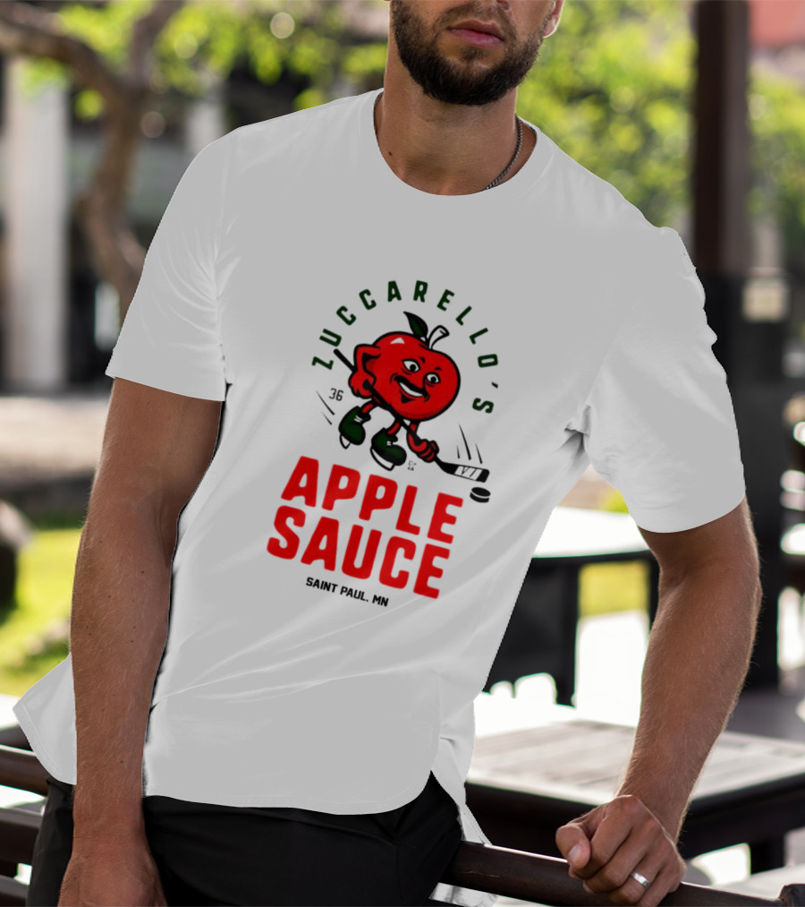 Zuccarello's Applesauce Hockey Saint Paul MN T-Shirt