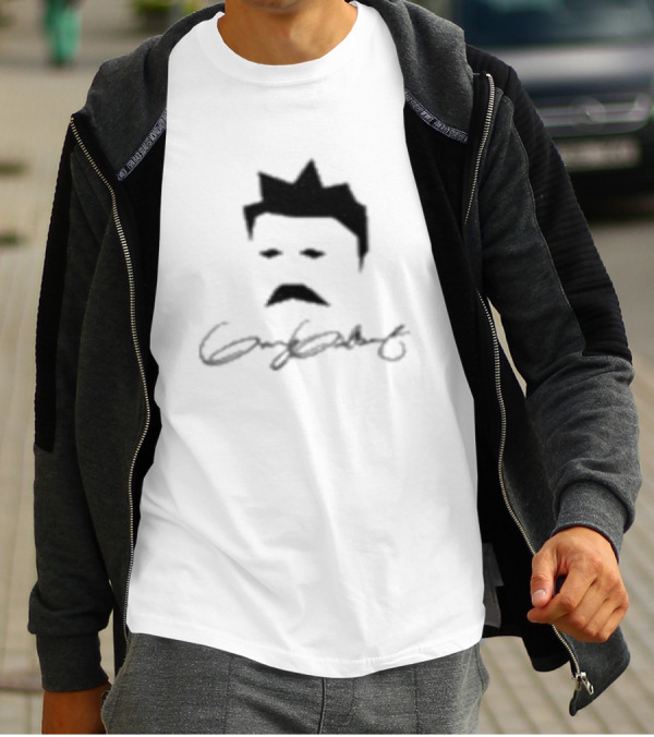 J1mmy Garys Signature Ivory Minimalist T-Shirt