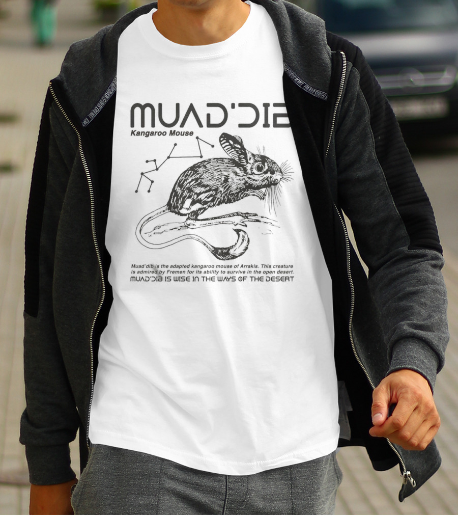 MUAD’DIB Kangaroo Mouse Arrakis Creature Wise In The Ways Of The Desert T-Shirt