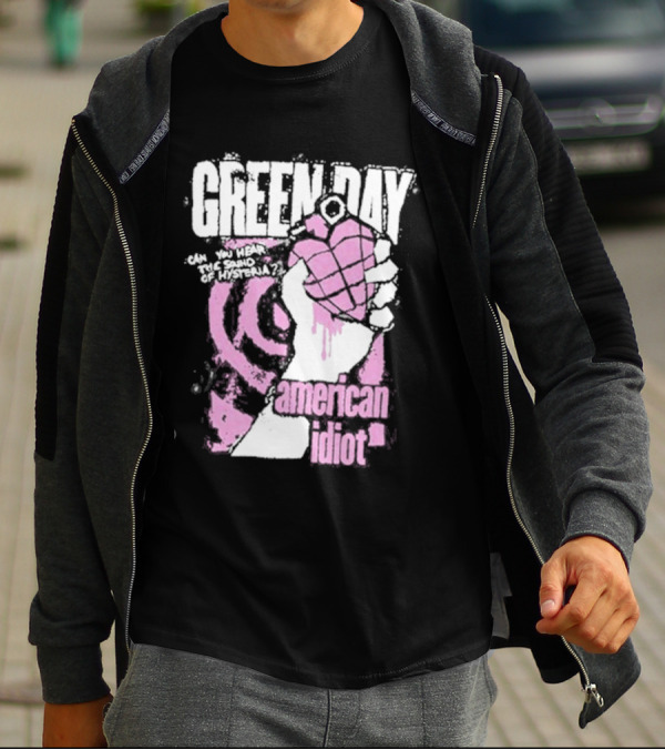Green Day American Idiot Can You Hear The Sound Of Hysteria? T-Shirt