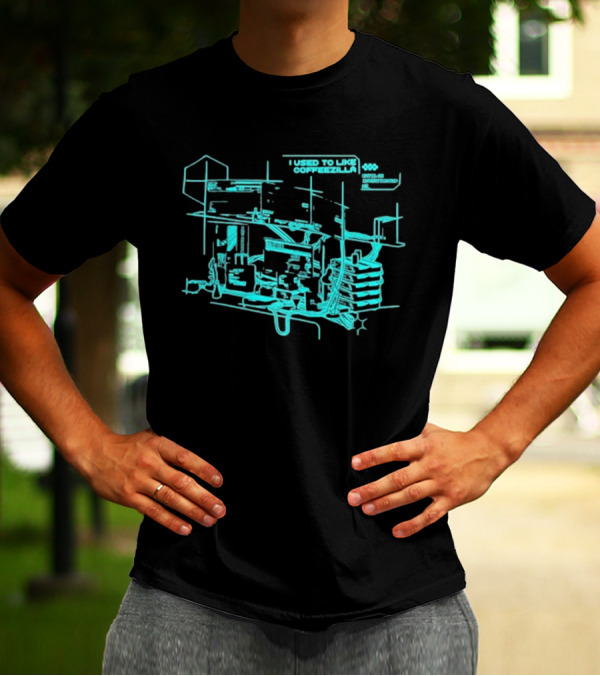 I Used To Like Coffeezilla Control Data Base 1492 T-Shirt
