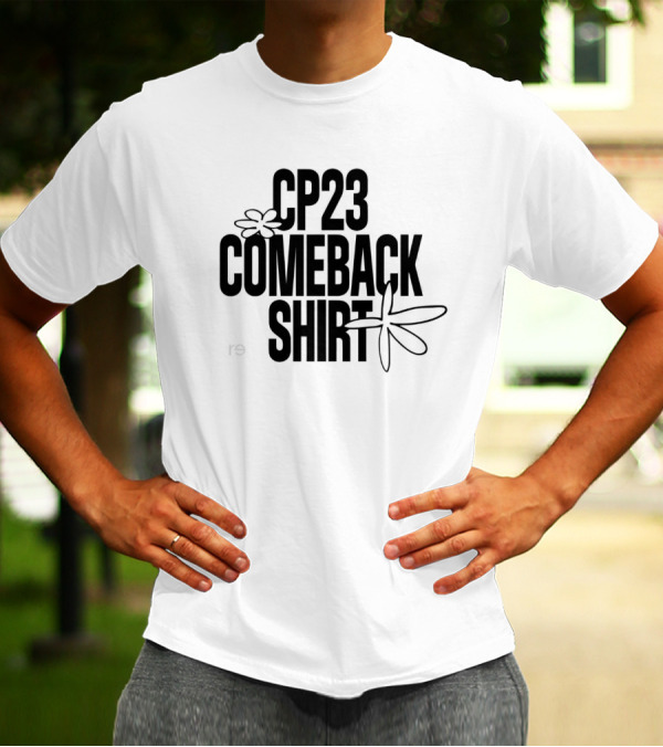 Re_Inc CP23 Comeback Shirt With Flower Accents T-Shirt