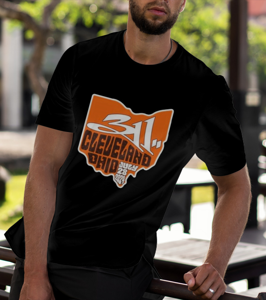 311 Cleveland Ohio July 28 T-Shirt