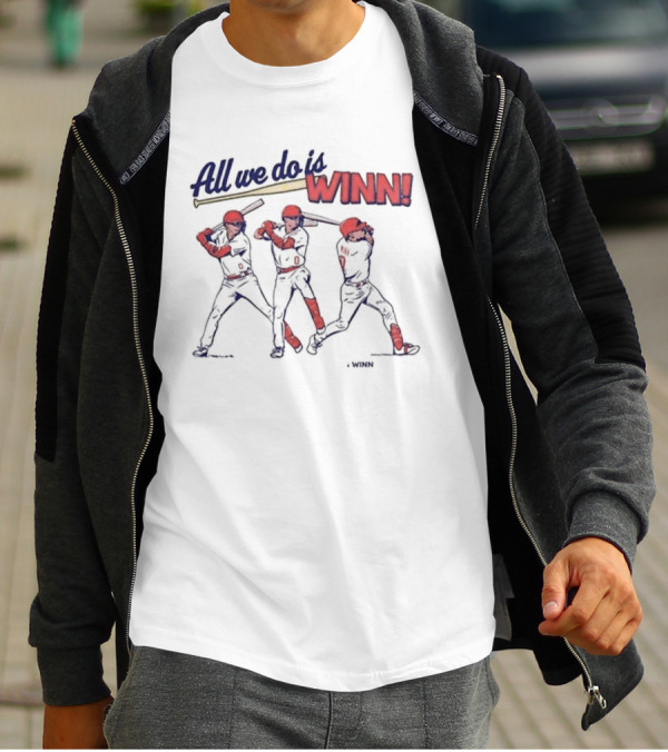 All We Do Is Winn Masyn Blaze Baseball Swing Winn T-Shirt