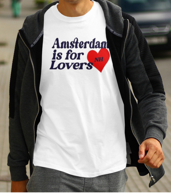Amsterdam Is For Lovers NH Heart T-Shirt