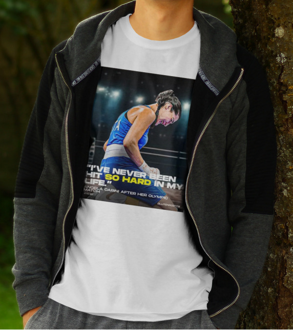 I’ve Never Been Hit So Hard In My Life Angela Carini Olympic Match Clutchpoints T-Shirt