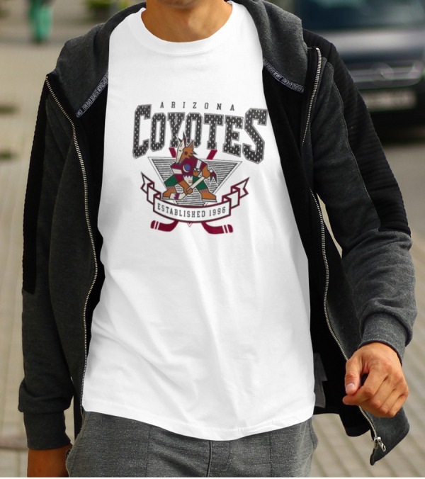 Arizona Coyotes Established 1996 Hockey Team T-Shirt