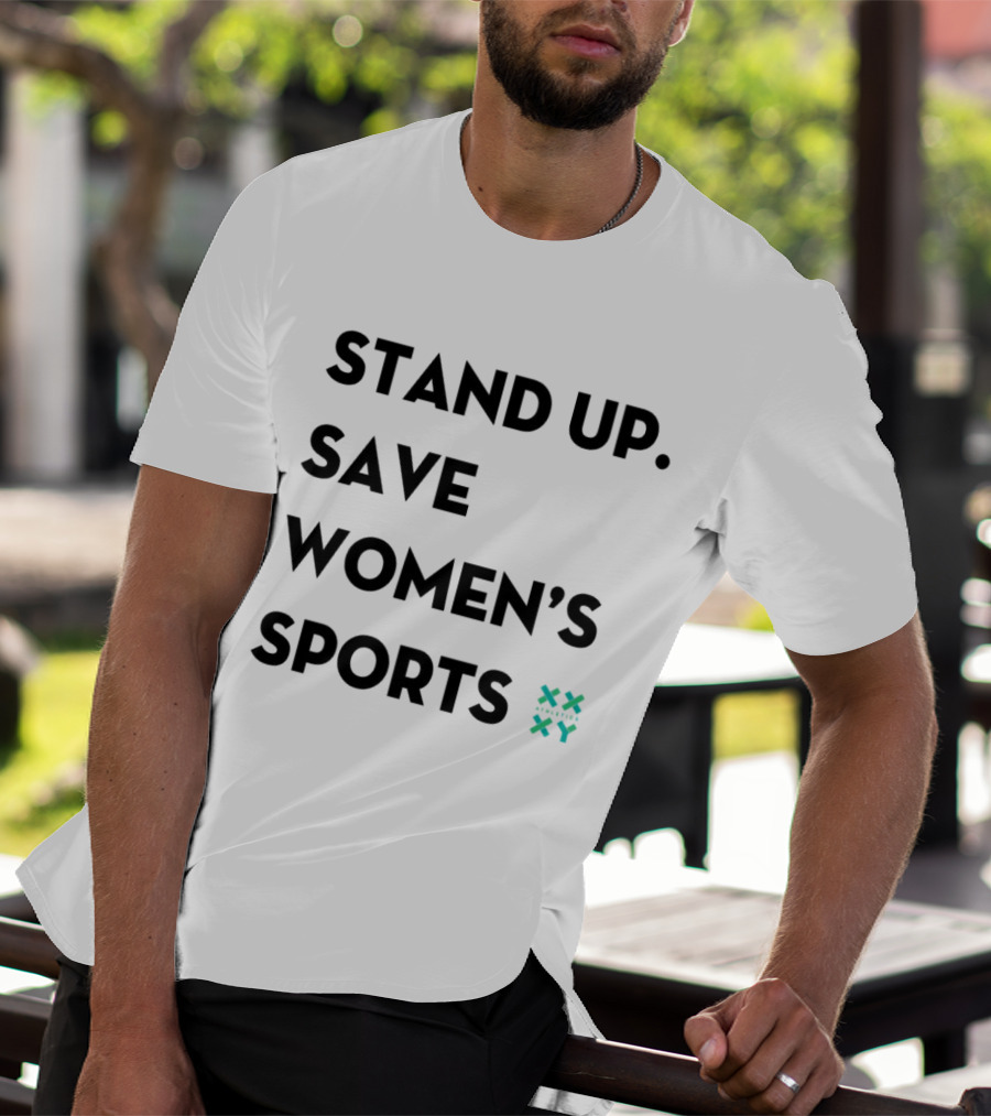 Stand Up Save Women’s Sports Jennifer Sey Xx Xy Athletics T-Shirt