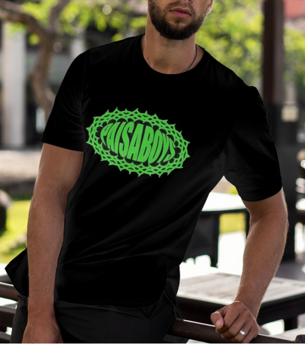 Paisaboys Imported Goods Hierro Green Mesh T-Shirt