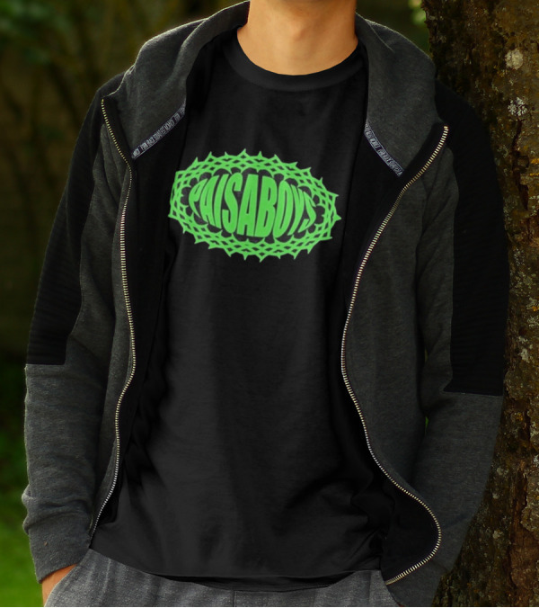 Paisaboys Imported Goods Hierro Green Mesh T-Shirt