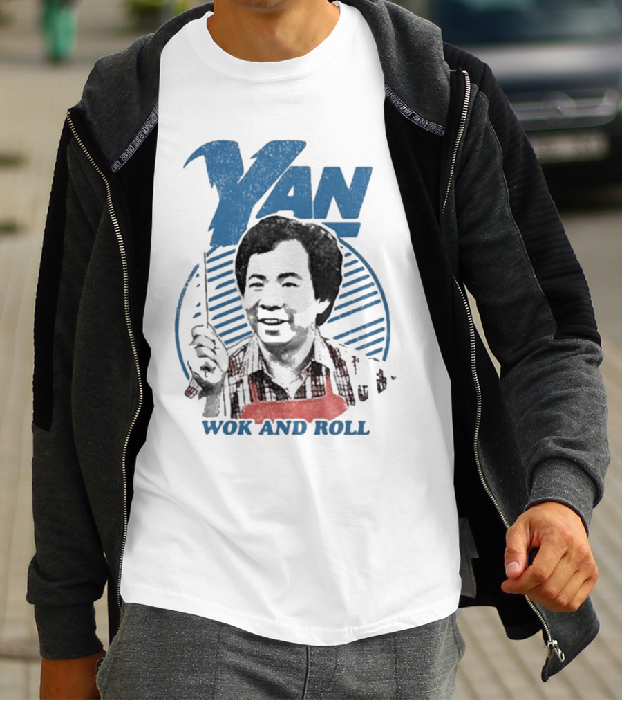 Yan Wok And Roll Retrokid Chef T-Shirt