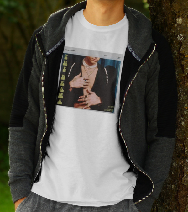 Spencer Sutherland The Drama LP Cover Tattooed Hands And Pearls T-Shirt