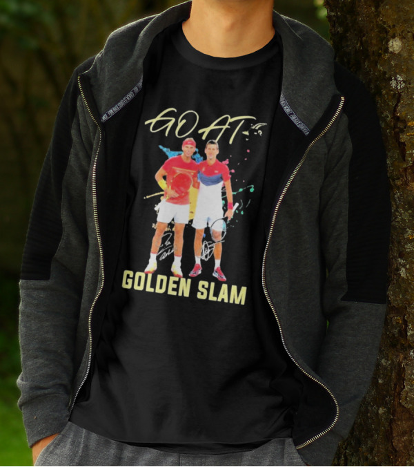 GOAT Golden Slam Tennis Signature T-Shirt