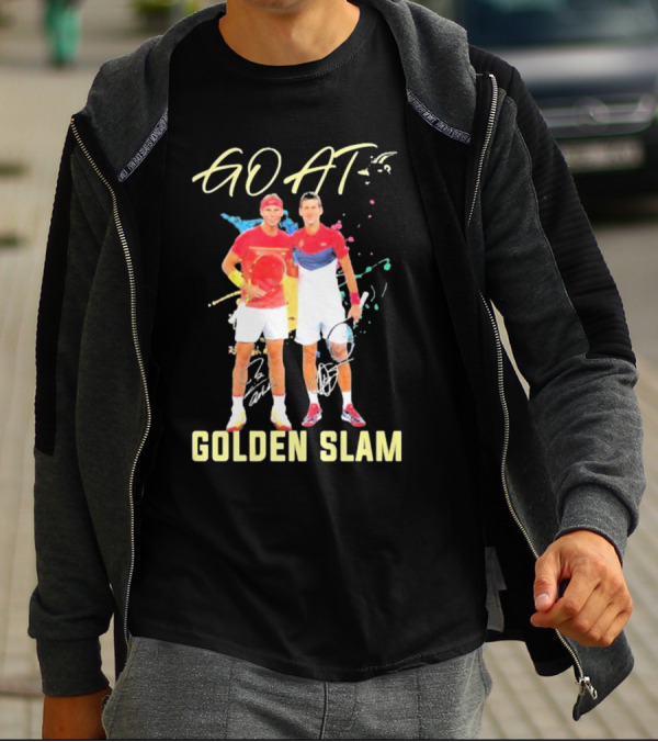 GOAT Golden Slam Tennis Signature T-Shirt