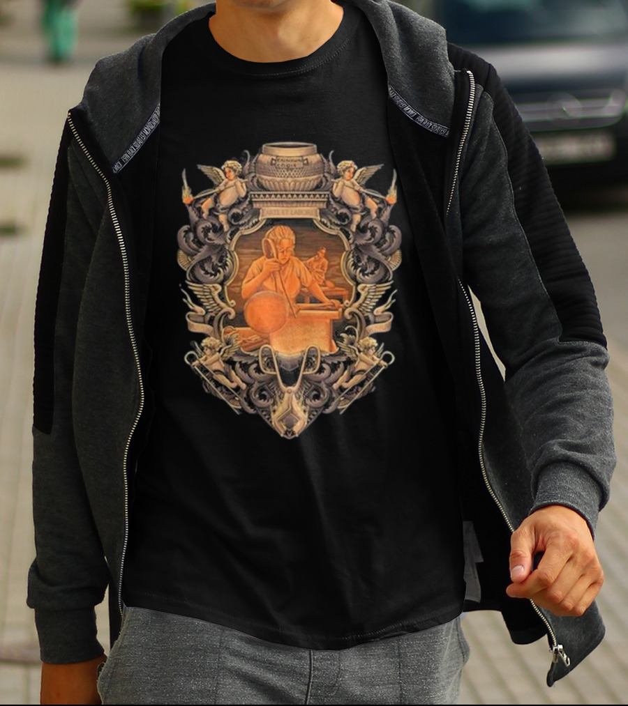 Chrysler Museum Glass Studio Historic Artisan T-Shirt