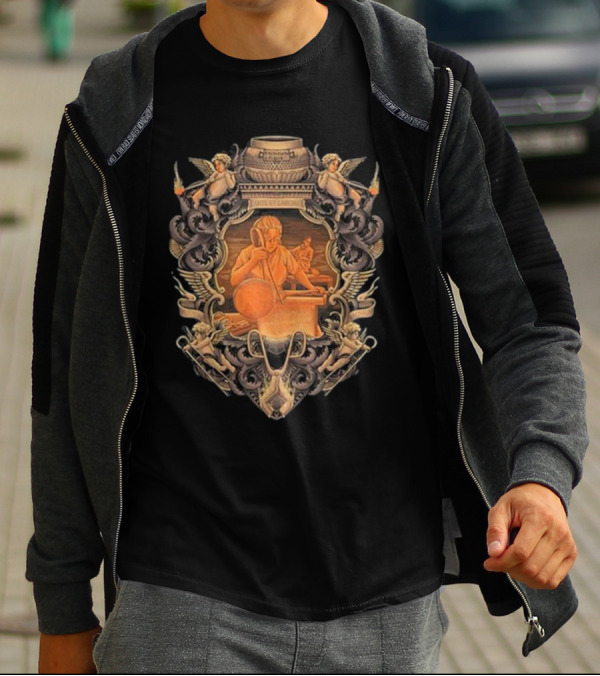 Chrysler Museum Glass Studio Historic Artisan T-Shirt