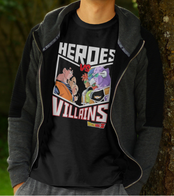 Heroes Vs. Villains DRAGON BALL Z Youth BIOWORLD T-Shirt