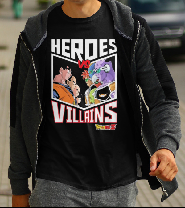 Heroes Vs. Villains DRAGON BALL Z Youth BIOWORLD T-Shirt
