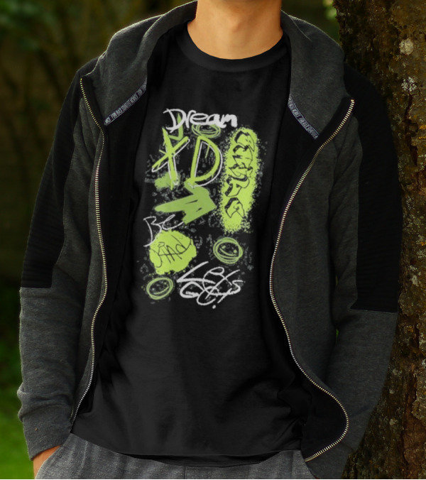 Dream XD Be Kind Let's Go Graffiti T-Shirt