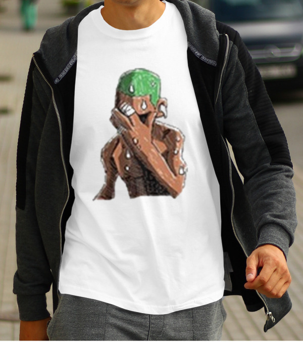 Frank Ocean Blonde Album Green Hair Iconic Cover T-Shirt