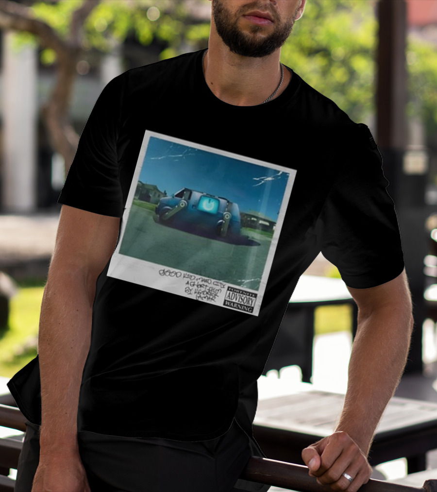 Funnyahhtees Good Kid M.A.A.D City Reboot Van Parental Advisory Kendrick Lamar T-Shirt