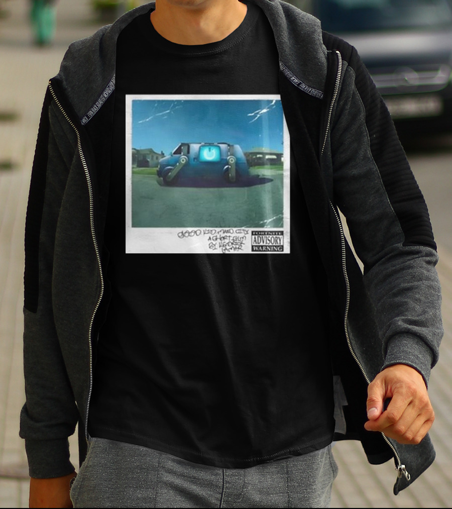 Funnyahhtees Good Kid M.A.A.D City Reboot Van Parental Advisory Kendrick Lamar T-Shirt