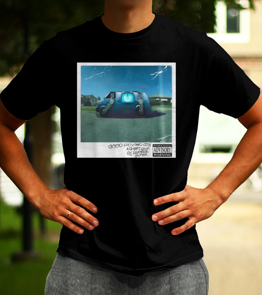 Funnyahhtees Good Kid M.A.A.D City Reboot Van Parental Advisory Kendrick Lamar T-Shirt
