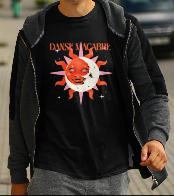 Danse Macabre Sun And Moon Galactic T-Shirt