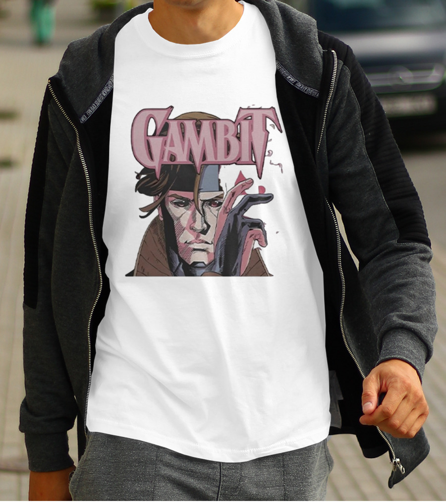 Gambit X-men Iconic Superhero Character T-Shirt