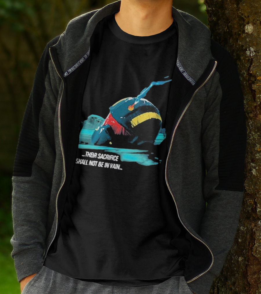 Helldivers Malevelon Creek Sacrifice Their Sacrifice Shall Not Be In Vain T-Shirt