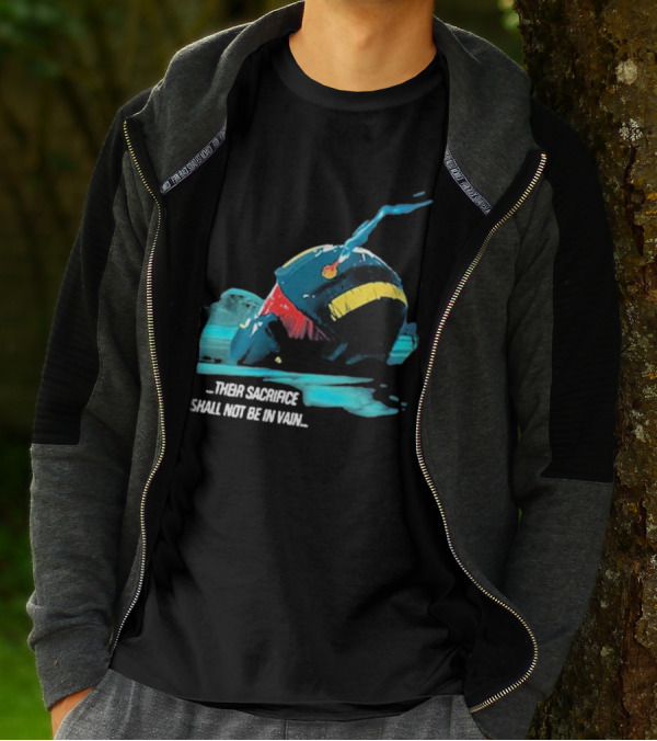 Helldivers Malevelon Creek Sacrifice Their Sacrifice Shall Not Be In Vain T-Shirt