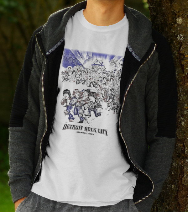 Kiss Band August 13 1999 Detroit Rock City Kiss The Rules Goodbye T-Shirt