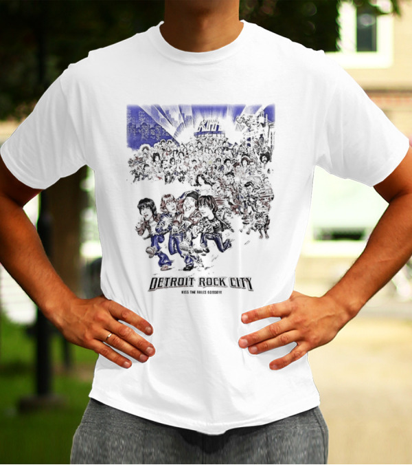 Kiss Band August 13 1999 Detroit Rock City Kiss The Rules Goodbye T-Shirt
