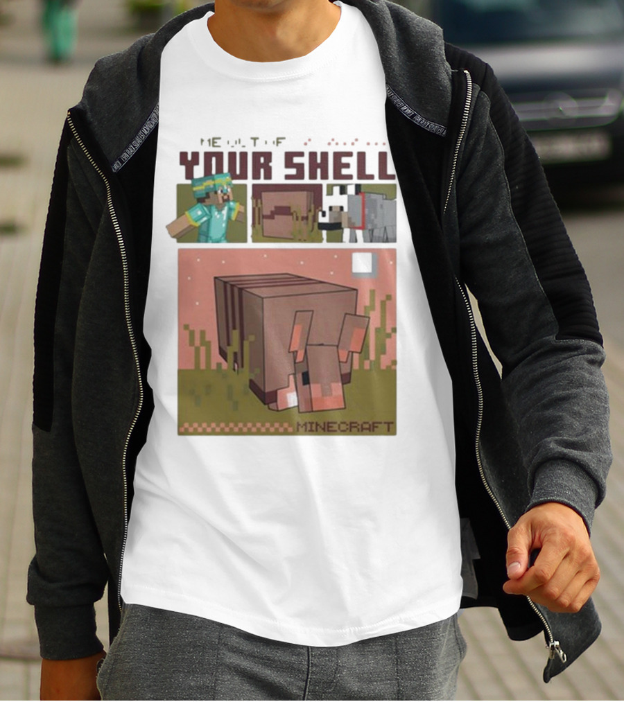 Minecraft New Come Out Of Your Shell T-Shirt